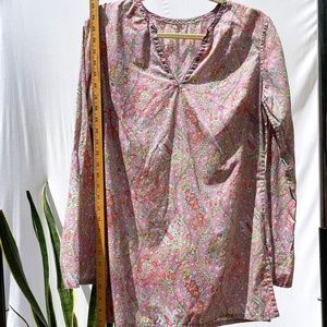 Purple Paisley Hippie Tunic